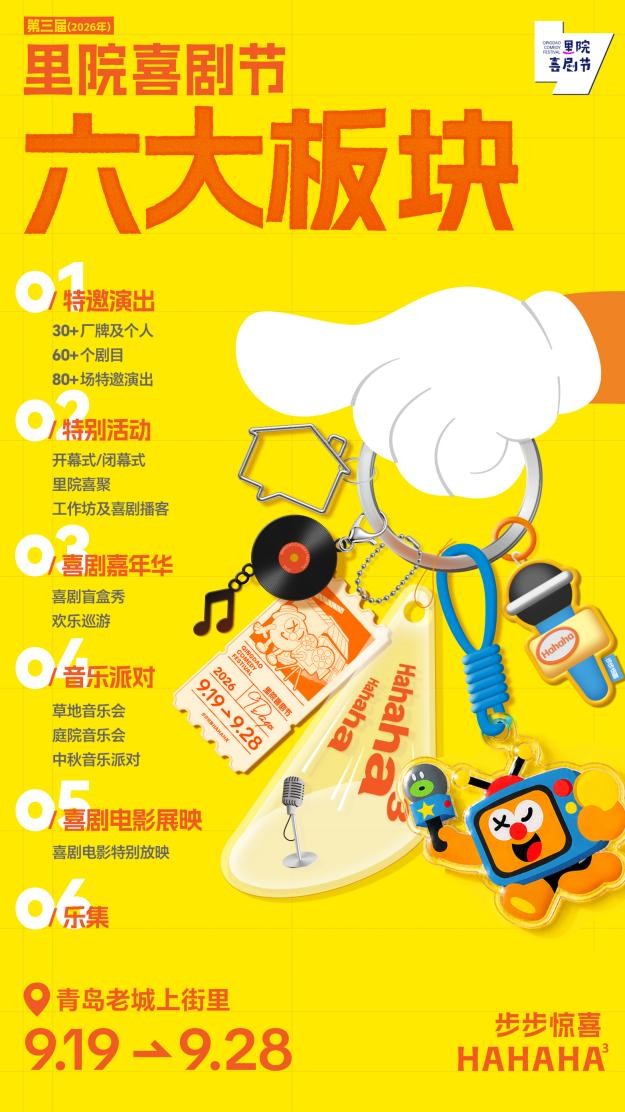 “青岛F4”强势集结、刘震云等坐镇|里院喜剧节这些惊喜藏不住 “青岛F4”强势集结、刘震云等坐镇|里院喜剧节这些惊喜藏不住